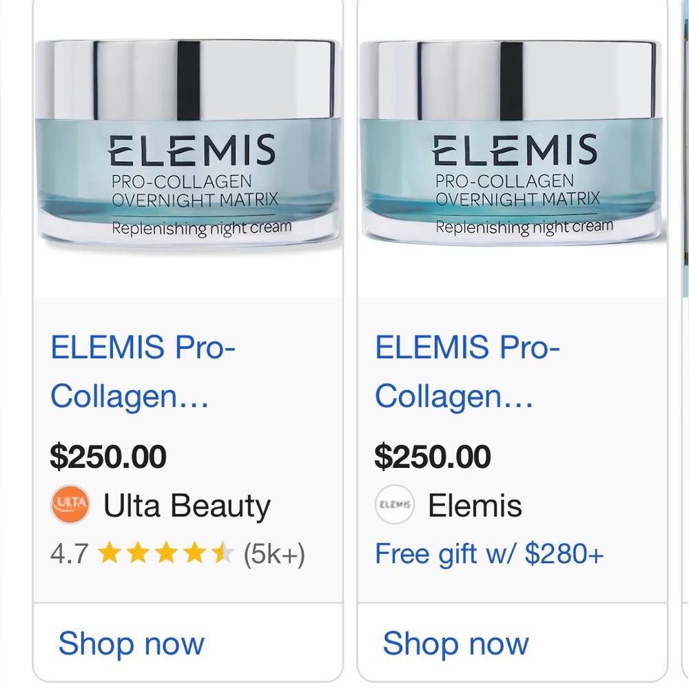Eliemis Pro 250$ ON SALE collagen over night matrix night creameNWT